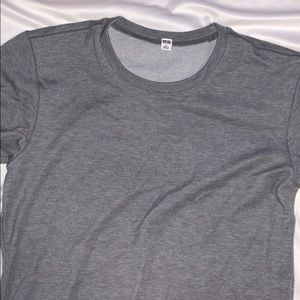 Uniqlo Long sleeve gray T-shirt